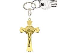 Generico Charm Per Portachiavi - Ciondolo A Forma Di Croce | Portachiavi A Ciondolo Per Zaino - Per Collana Gioielli Zaino Borsa A Tracolla Portafoglio Borsellino Regali Per Feste Di Compleanno