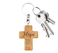Generico Charm Religioso da Borsa,Ciondolo con Scrittura Biblica per Portachiavi - Charm Ispirazionale Unisex da Borsa per Preghiera Battesimo Compleanno Pasqua Natale Laurea