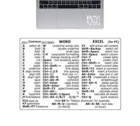 Generico Cheat Sheet Sticker No-Dirt Adhesive Keyboard Stickers