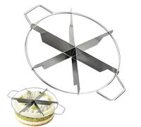 Generico Cheese Cutter - Cake Cutter - Stainless Steel Rust Proof Pie Divider 31cm 6,7 8 Options Durable for Baking Kitchen Party Dessert Serving
