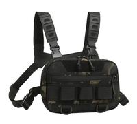 Generico Chest Pack For Men - Front Carry Bag, Ventilated Fitness Vest Style Pack, Multi Functional Travel Storage Carrier, Spacious Outdoor Adventure Gear Organizer For Running Cycling Hiking