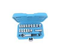 Generico Chiave a Cricchetto - Chiave Regolabile Portatile con Inserti Intercambiabili - Mini Ratchet,per Meccanici, Auto, Veicoli, Bicicletta, Casa, Fabbrica e Officina