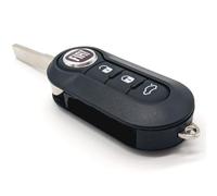 Generico Chiave Cover Telecomando Guscio 2 Tasti Nero COMPATIBILE CON AUTOMOBILE NX