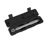 Generico Chiave Dinamometrica Regolabile Professionale For Auto E Moto, 5-25N.m, Micrometro, Inglese Da 1/4'', Adattatore Manuale 3/8