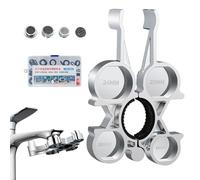 Generico Chiave Per Aeratore Del Rubinetto - 12-in-1 Cucina Metallo Antiruggine,Strumento Per L Installazione Rubinetto Del Lavello,Per Bagno Cucina Hotel Ristorante Casa Giardino Cortile Fattori