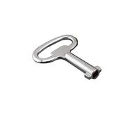 Generico Chiave per Chiavi a Bussola in Metallo Tono Argento per Blocco Pannello Robusto e praticoIntelligenza Pratica.