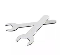 Generico Chiave piatta aperta, chiave esagonale compatta per uso domestico, adatta per fissare viti (M12*86 * 1.8)