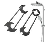 Generico Chiave Rubinetto Sotto Lavello - Acciaio Standard | Strumento Installazione Rubinetto, Chiave Esagonale | Attrezzi Idraulici per Riparazioni Domestiche e Manutenzione