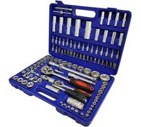 Generico CHIAVI A CRICCHETTO BUSSOLA KIT 108 PZ CHIAVE BUSSOLE IN VALIGETTA 108 PEZZI