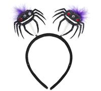 Generico Chiesa creativa del ragno soft - fascia per festa tridimensionale con molla | European Ghost Festival Masquerade Funny Chiepe | Hall0 tra gli accessori ragno per le ragazze ragazzi