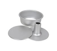 Generico Chiffon Cake Pan - Round Cake Pans, Baking pastry Mold, Loose Bottom Round Cupcake Tin Non Stick Quick Release Bakeware For Cakes Muffins Desserts,Bake Tool For Home Kitchen Pastry Party