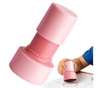 Genérico Child Clock Stamp - Interactive Fun Portable Learning Toys, Clocks Teaching Stamp - for Children Classroom Home Art Painting Scrapbook Birthday Holiday School Party