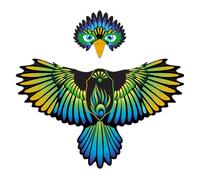 Generico Children’s Eagle Wing Costume With Bird, Polyester Cloak 120x77cm/47x30in, Role Play Outfit For Boys And Girls, Performance Dress-Up Cape, Fun Gift For Kids, Lightweight 80g