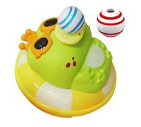 Generico Children Toy with Light - Blowing Ball | Electric light-up rotating educational game, interaction animal for kids preschool, living room bedroom, 1-Pack, Blue, Whale, Fun