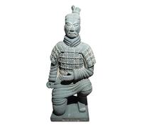 Generico China Qin Dynasty Terracotta Warriors Sculpture - Clay Ancient Traditional Figurine | Historical Army Collectible Statue | Decorative Cultural Artifact Display For Home Office Desk