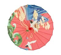 Generico Chinese Parasol - Classical Chinese Asian Silk 82cm