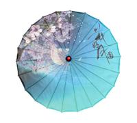 Generico Chinese Umbrellas For Women, Elegant Chinese Silk Decorative
