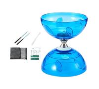 Generico Chinese Yoyo Toy, Double Head Game Set, Yoyo with Net Bag And Sticks, Toy with Smooth Balance, Fun Activity for Kids School Home Study Travel Waiting Parties Halloween Christmas Holiday Boys