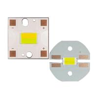 Generico Chip led 50W 4575 4570 faretto bicolore smd 3570 Faro LED giallo limone bianco 30w(40W white PCB2,2pcs)