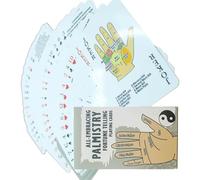 Generico Chiromanzia Fortunes Telling Card da Gioco Divertente Strumento Guida Spirituale per Un Gioco Divertente chiromanzia