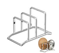 Generico Chopping Board Holder - Multi-Functional Large Capacity | Cutting Board Holder For Counter, Home, Apartment, Rental House, Housewarming, Birthday, Christmas, And New Year Gift