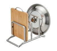 Generico Chopping Board Holder - Space Saving Organizer | Large Capacity Kitchen Counter Holder For Chopping Board, Perfect For Home, Apartment, Rental, Housewarming, Birthday, Christmas, New Year