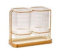 Generico Chopstick Holder, Kitchen Organizer, Clear Modern Design, Utensil Storage Rack, Fork Spatula Stand for Cabinets, Countertops, Home, Meal Prep, and Cooking Tools, Multicolor