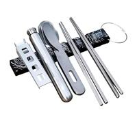 Generico Chopsticks Holder, Rust-Proof Lightweight Kitchenware Rack Stand, Outdoor Aluminum Alloy Chopstick Holders For Restaurant Dining Home Counter Hotel Outdoor Cooking Kids