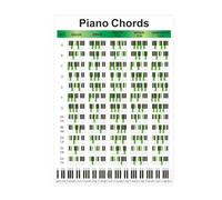 Generico Chord Chart - Piano Chords Chart - Poster, Piano Chords