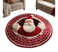 Generico Christmas 3D Rug, 3D Illusion Christmas Doormat, Heavy Duty Non Slip Decorative Doormats For Entrance Outside Entry Yard Floor Patio Home Outdoor Bedroom Living Room Kitchen Porch