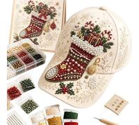 Generico Christmas Beaded Hat DIY Kit | DIY Christmas Party Headgear