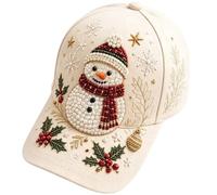 Generico Christmas Beaded Hat DIY Kit - Handmade Baseball Embroidery Set