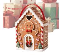 Generico Christmas Candy Chocolate Container Bags With Handle | Cookie Box | Dessert Box For Party Halloween Birthday Easter Valentines Christmas Candy College School Office Movie