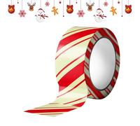 Generico Christmas Caution Tape - Adhesive Barrier Tapes, Warning Safety Stripe Strip, Danger Construction Law Enforcement Crime Scene, Warning Safety Stripe Tape, Glowing Effect, Multi Color