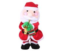 Genérico Christmas Dancing Toys - Christmas Plush Toy | Stuffed Toy Interactive Animated Toy | Swing Dancing Plush Toys with Simulation Saxophone Decorative Christmas Birthday Toy