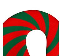 Generico Christmas Hats | candy cane hat | Face Cover Design Candy Cane Christmas Hat | Cute Funny Stripped Headwear | Face Cover Hats | for Adults, women, men, Holidays, Costume Parties