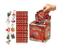 Generico Christmas Keychain | Cute Key Chain, Bag Keychain-car Key Chain- 32 Pieces Keyrings Decoration | For Birthday, Bag Filler, Car , School Prize Gift For Girls Boys