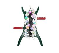 Generico Christmas Light Ornament Storage Box, Holiday Tree String Light Organizer Box, 2 Pack Divider Reels, Lights Storage Holder for Thanksgiving Birthday Party Home And Office Wires,