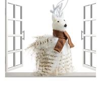 Genérico Christmas Ornaments Animals, Festive Craft Cute Decor For Holiday, Pendants Christmas Tree Animal Ornament, Home Garden Farm Offices Tabletops