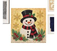 Generico Christmas Pearl Art Kit - DIY Holiday Wall Paintings Decoration