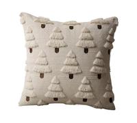 Generico Christmas Pillowcase - Washable 3D Embroidered Pillowcase | 3D Embroidery Cushion Covers - For Living Room Bedroom Sofa Chair Dorm Apartment Den Kid Room Yoga