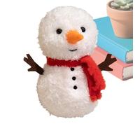 Generico Christmas Plush Toy | Cute Doll Snowman Plushh Pillow | Adorable Soft Stuffed Toys Decoration for Desktop Shelf Mantel Bedside Table Kids' Room Home Winter Party