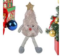 Generico Christmas Plush Toys, Cartoon Tree Girl Figure, 12.6x3.54 Inches, Cuddly Fabric Texture, Lightweight Design, Soft Festive Stuffed Doll for Indoor Holiday Décor or Travel Playtime