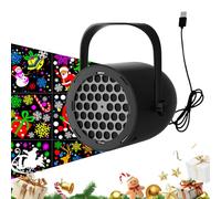 Generico Christmas Projector Lights Outdoor - Snowflake Projector Lights | ABS Synthetic with LED Lens, Rotating Holiday Display, Garden Decoration, Ceiling Party Accent, Indoor Winter Ambience