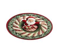 Generico Christmas Rugs Indoor - Optical Illusion Santa Claus, 3D Illusion Doormat Christmas Decor | For Living Room Entryway Office Dorm Apartment Farmhouse Winter Holiday Party Decorations Indoor