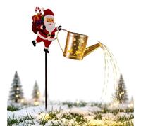 Generico Christmas Santa Solar Kettle Lights, Holiday LED Decoration