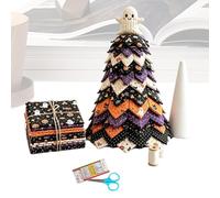 Generico Christmas Sewing Tree Craft Set, Christmas Fabric Tree with Guide