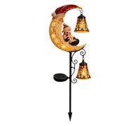 Generico Christmas Solar Lights - Iron Resin Stake | Waterproof LED Pathway