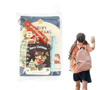 Generico Christmas Stationery Set, Cute Notebook Pen, Keychain with Holiday Design, Compact Material Writing Tool, Notebook Set with Colorful Feature, Stationery Accessories for Kids and Students