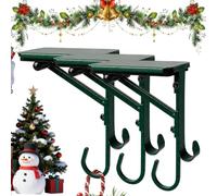 Generico Christmas Stocking Holder Heavy Duty Metal Non-Slip Adjustable
